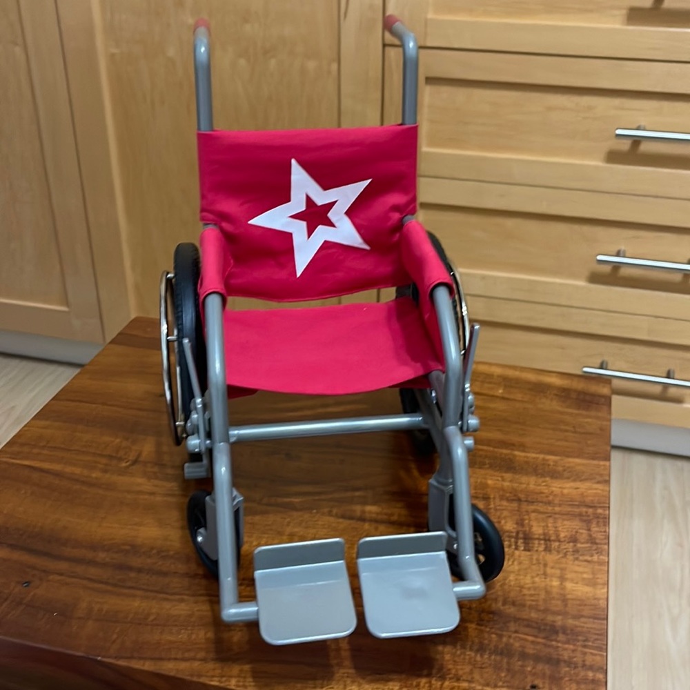American girl wheelchair